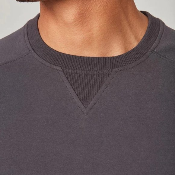 MPG Unwind Crew Neck Sweatshirt Pullover w/ Front Pocket - Asphalt - SIZE M NWOT - Picture 3 of 8